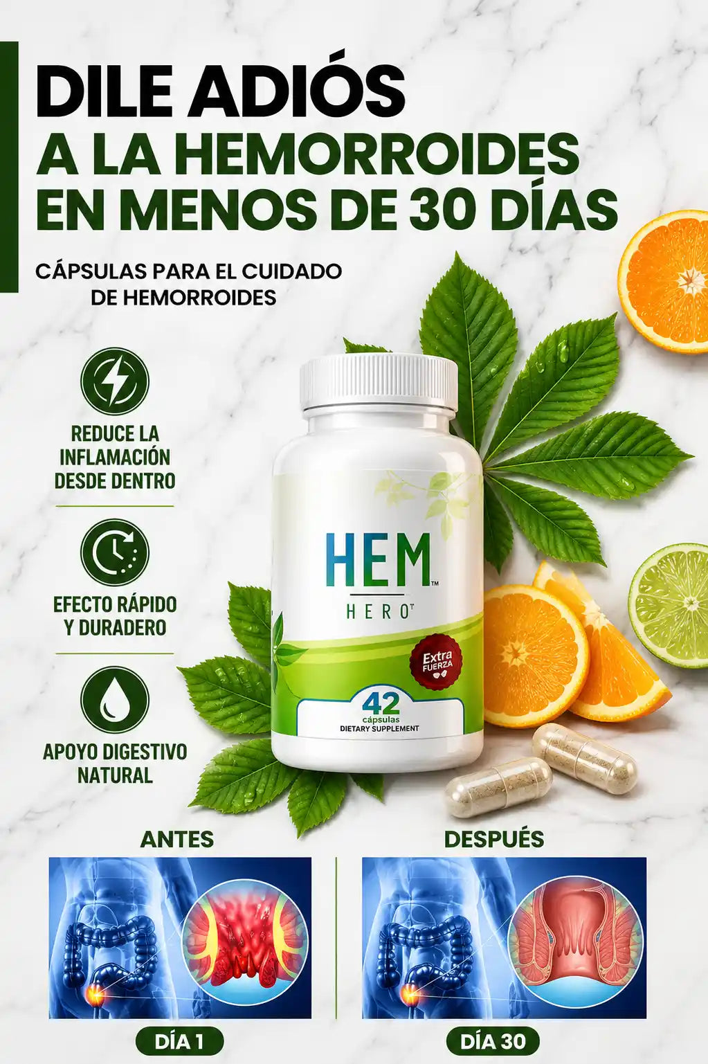 HEM HERO: Adiós a las hemorroides