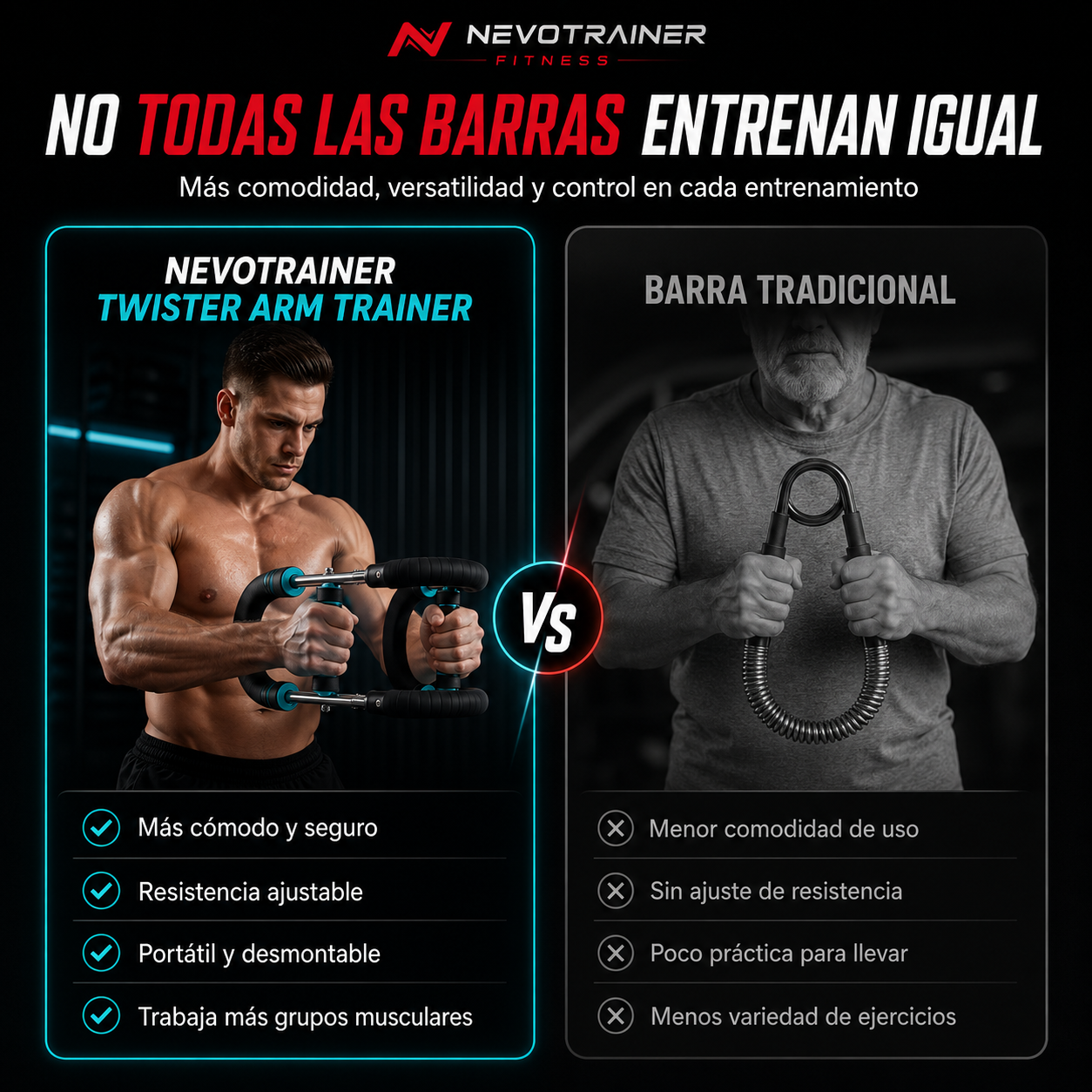 POWERTWIST™ ENTRENADOR PORTÁTIL + GUÍA DE EJERCICIOS DE REGALO 🎁