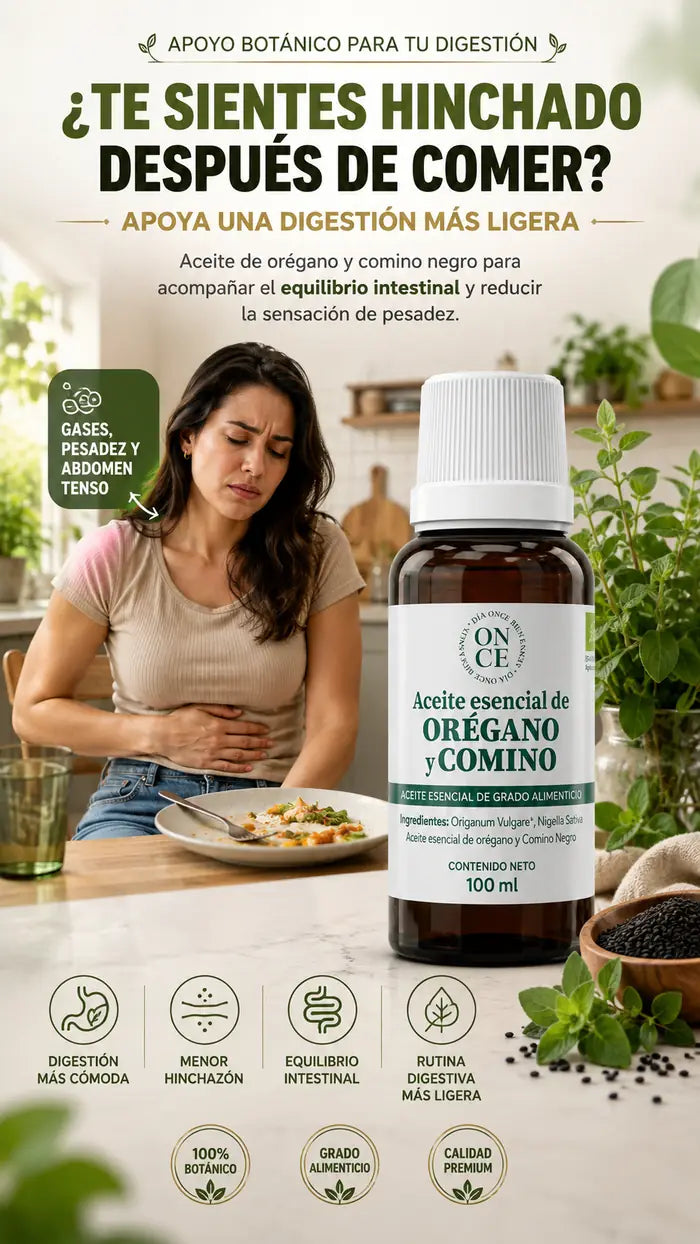 Aceite de Orégano y Comino Negro | Apoyo Natural para tu Digestión