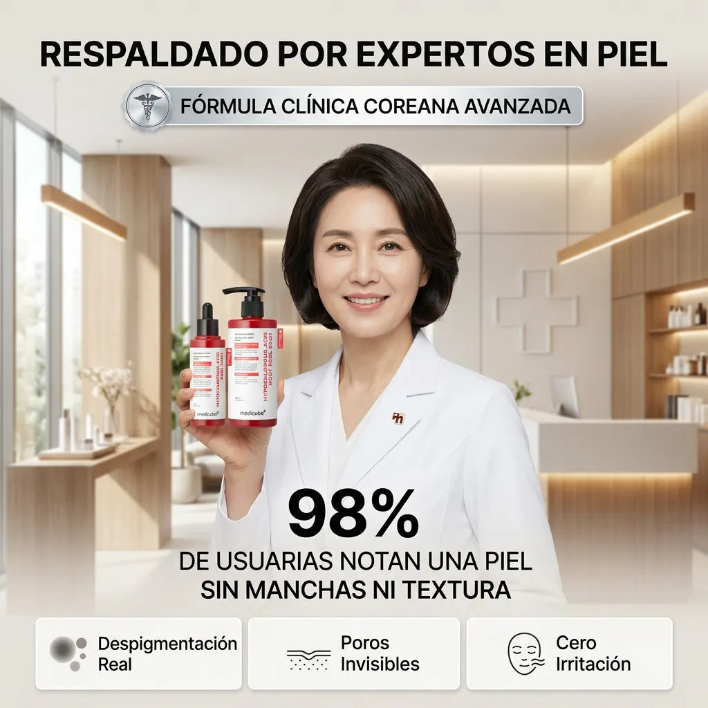 Medicube Dúo de exfoliación con ácido hipocloroso y arroz