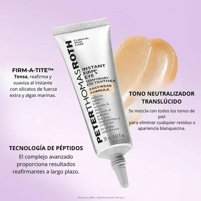 Peter Thomas Crema Reafirmante Instantánea para Ojeras y Arrugas