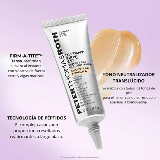 Peter Thomas Crema Reafirmante Instantánea para Ojeras y Arrugas