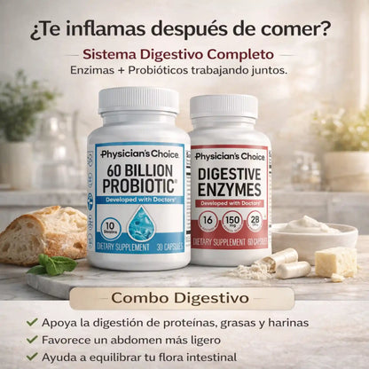 Pack Sistema Digestivo Completo Equilibrio intestinal y digestión sin inflamación