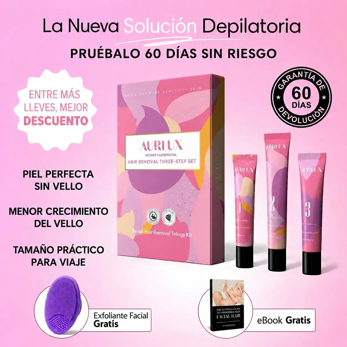 Kit Trilogía de Depilación