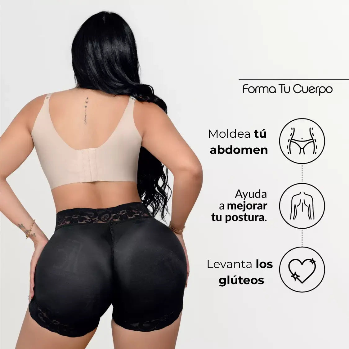 Faja Moldeadora Levanta Glúteos & Control Abdomen