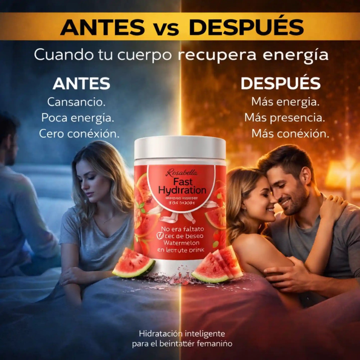 Rosabella Fast Hydration: Energía, Deseo y Sensación Viva en Tu Cuerpo