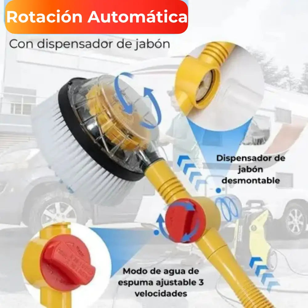 Kit de cepillo de microfibra para lavado de Carro y Moto