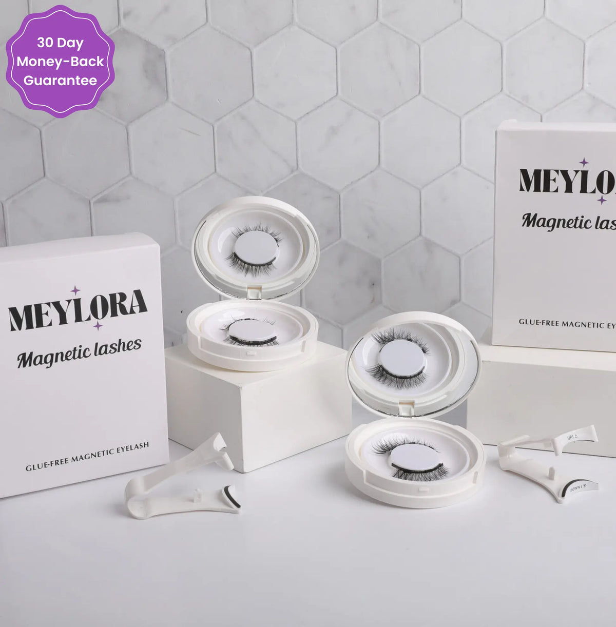 Pestañas magnéticas sin pegamento Meylora™