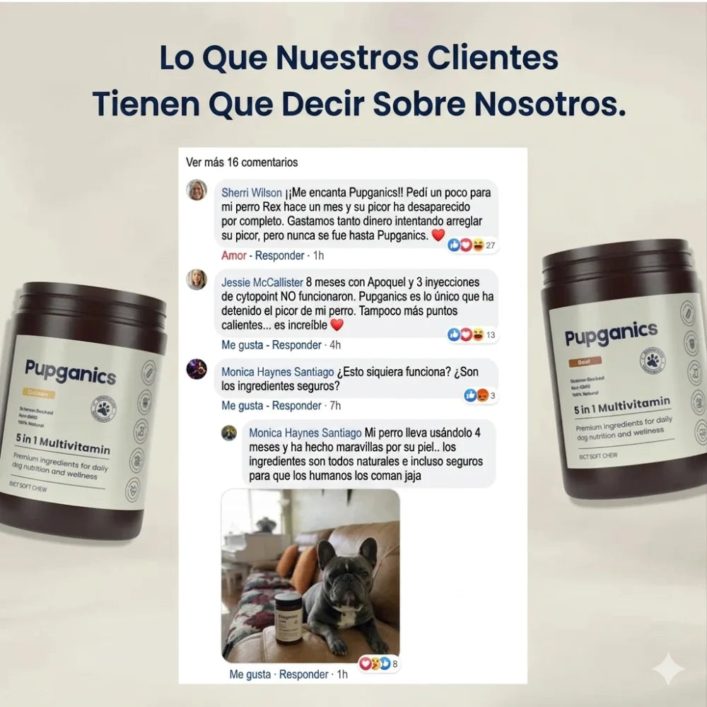 Masticables blandos diarios multivitamínicos Pupganics™