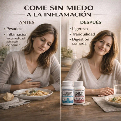 Pack Sistema Digestivo Completo Equilibrio intestinal y digestión sin inflamación