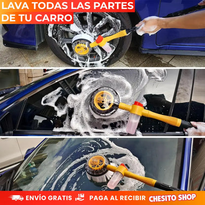 Kit de cepillo de microfibra para lavado de Carro y Moto
