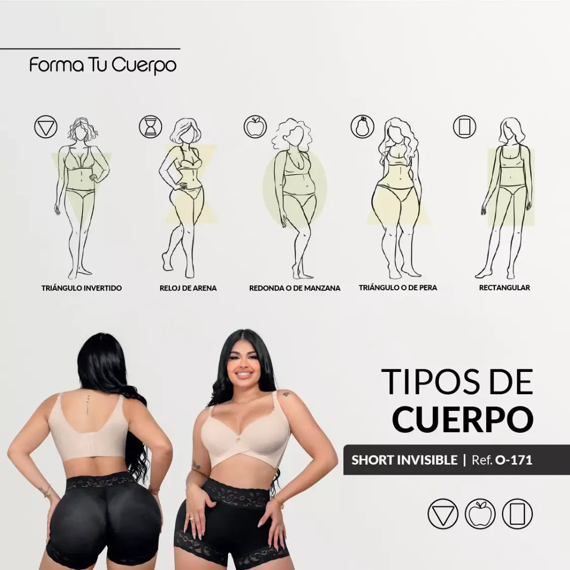 Faja Moldeadora Levanta Glúteos & Control Abdomen