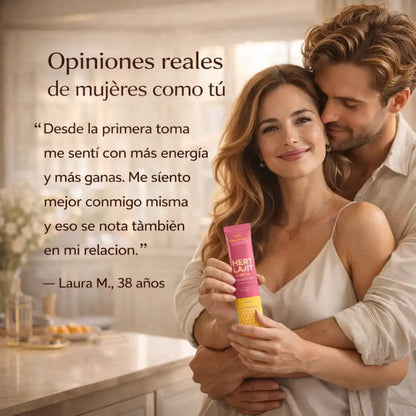 Her-Lajit™ Barritas de Miel para Energía y Equilibrio Femenino