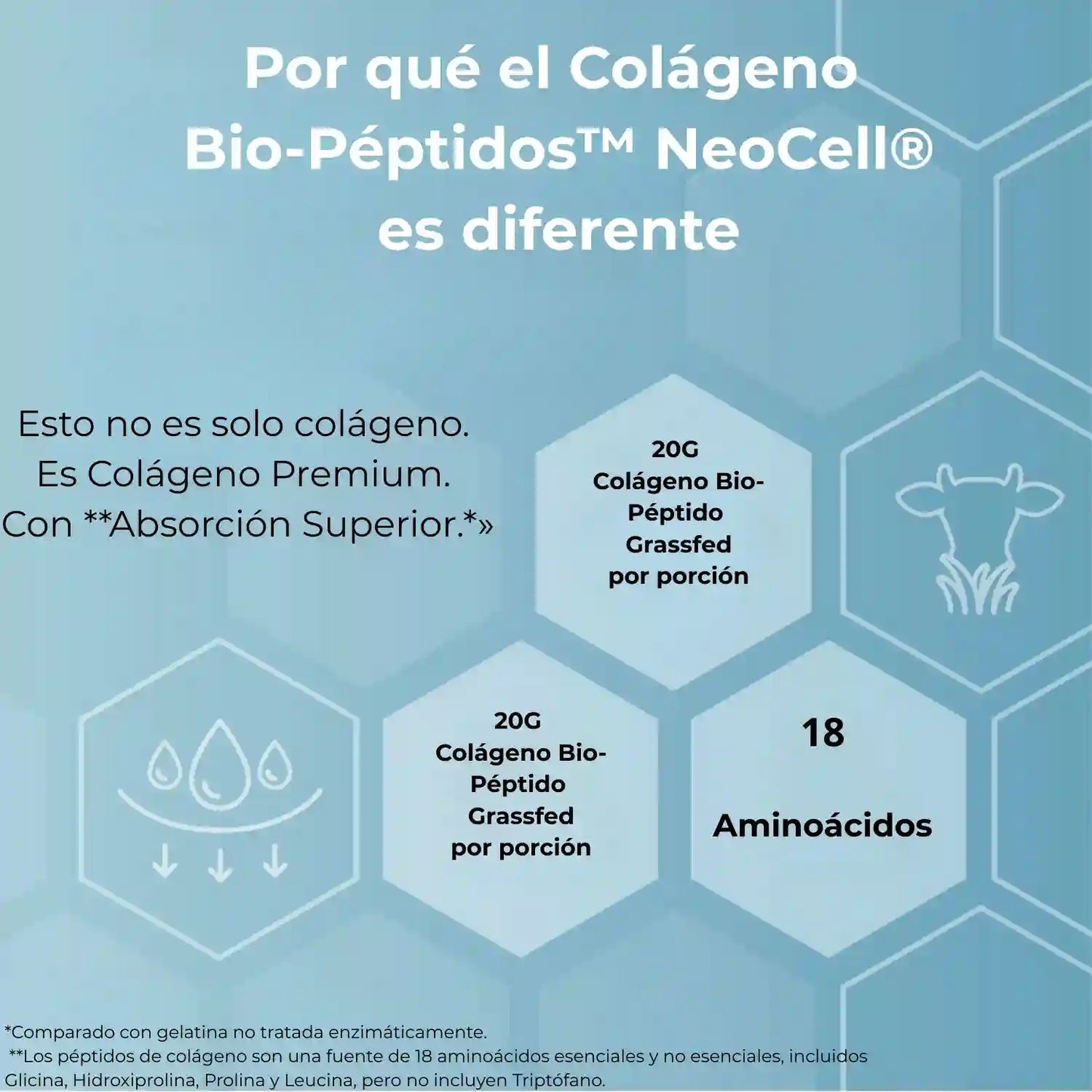 Colágeno Bio-Péptidos™ De ganado alimentado con pasto
