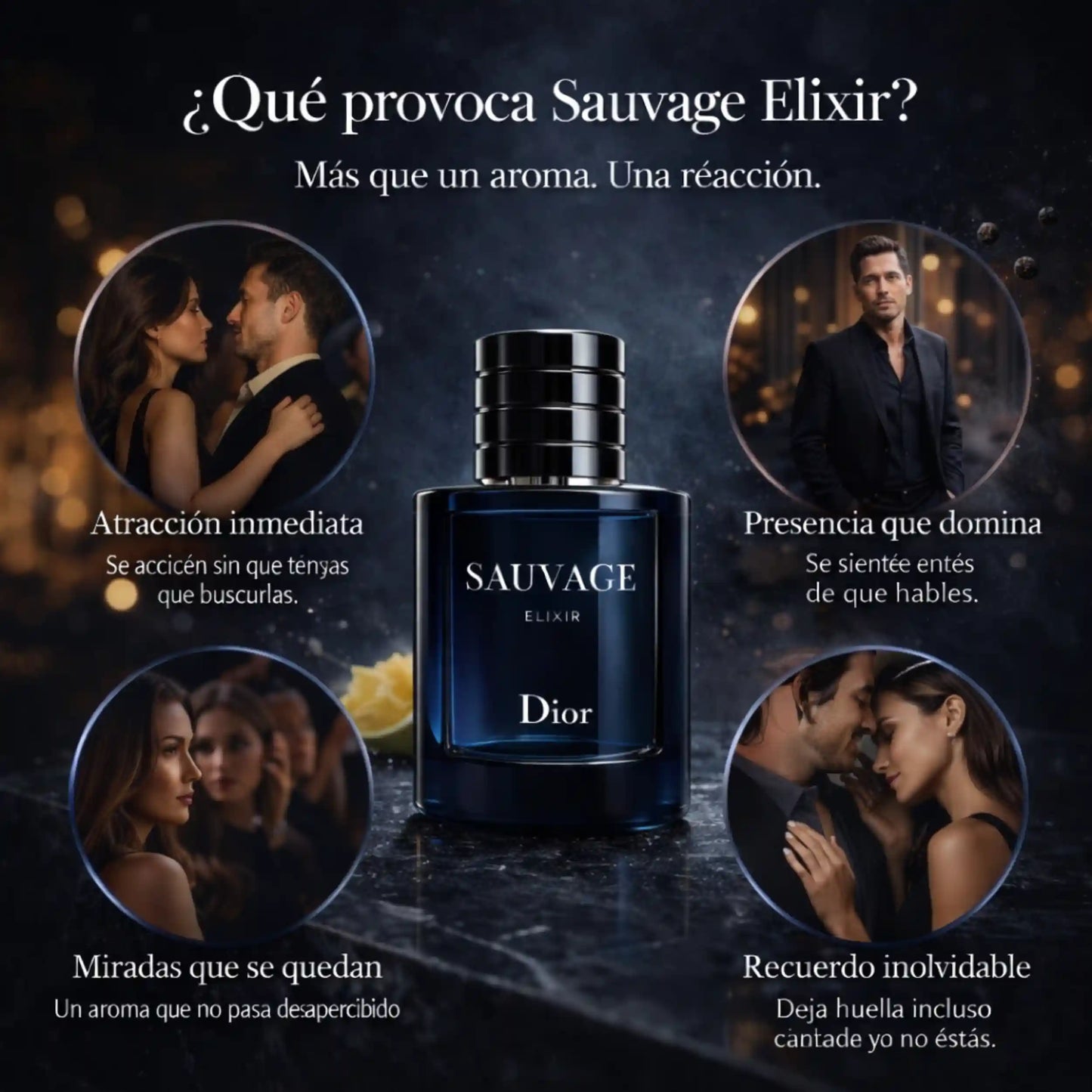 Dior Sauvage Elixir Presencia intensa que despierta miradas y deja huella.
