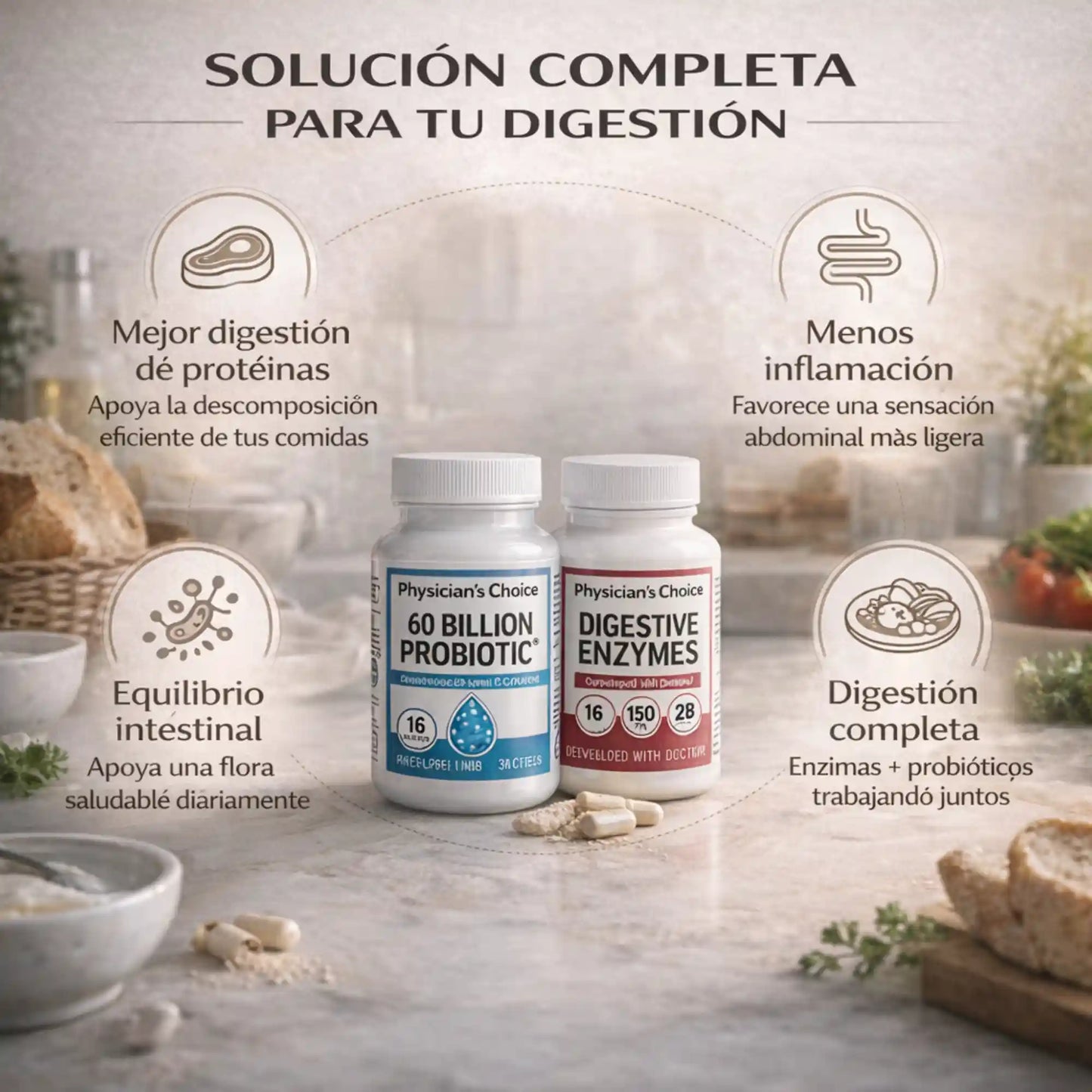 Pack Sistema Digestivo Completo Equilibrio intestinal y digestión sin inflamación