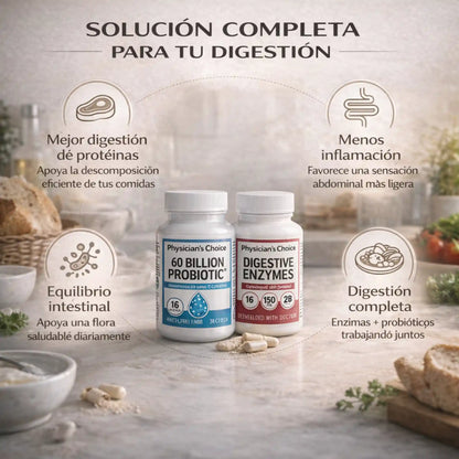 Pack Sistema Digestivo Completo Equilibrio intestinal y digestión sin inflamación