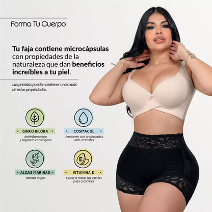 Faja Moldeadora Levanta Glúteos & Control Abdomen