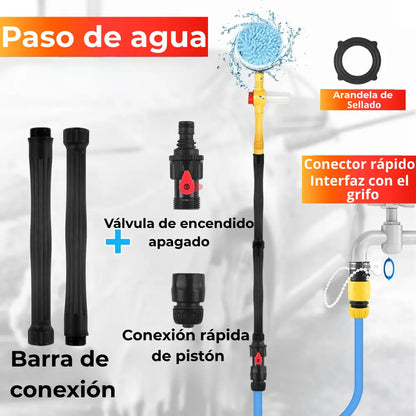 Kit de cepillo de microfibra para lavado de Carro y Moto