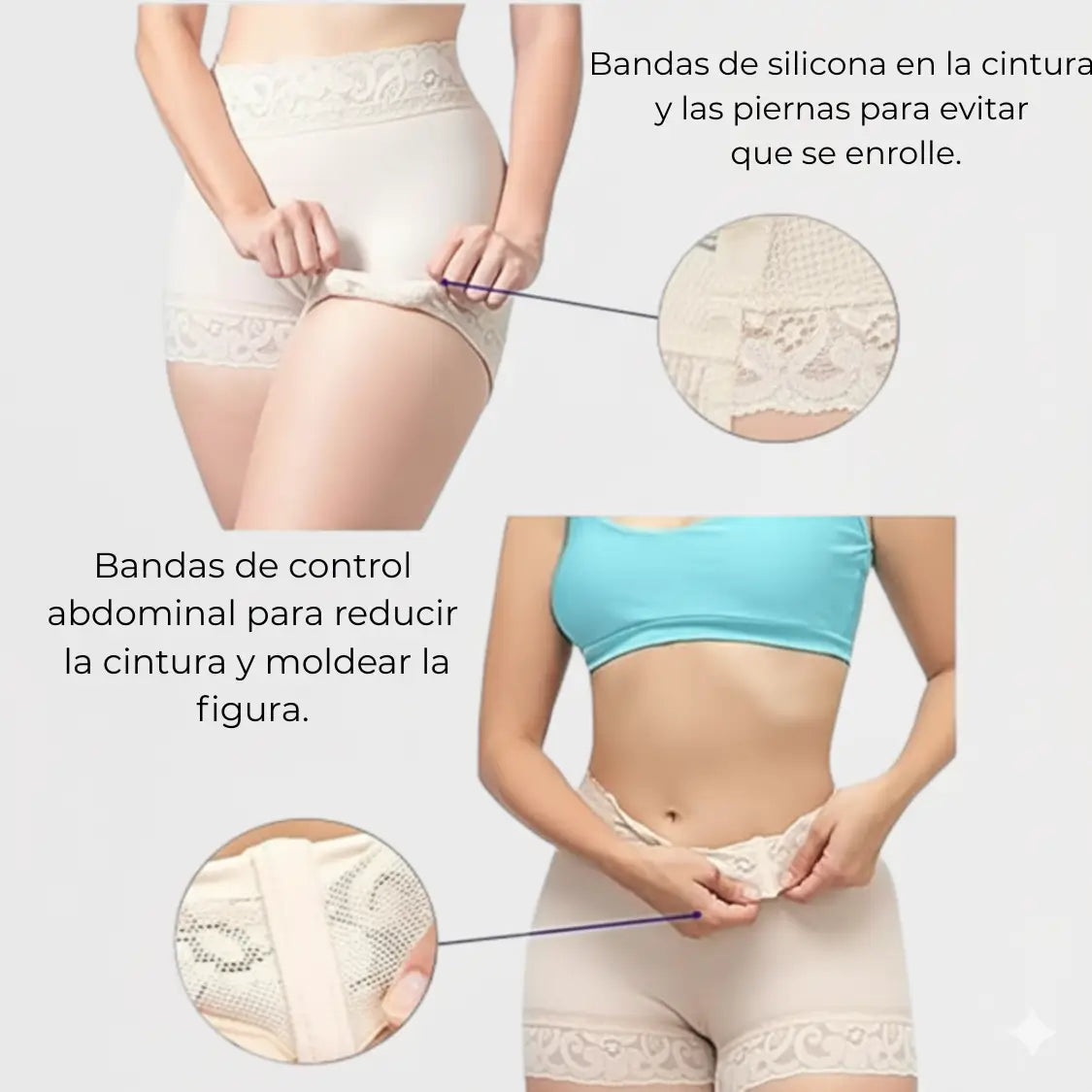 Faja Moldeadora Levanta Glúteos & Control Abdomen