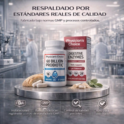 Pack Sistema Digestivo Completo Equilibrio intestinal y digestión sin inflamación