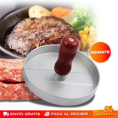 MOLDE MANUAL PARA HAMBURGUESAS