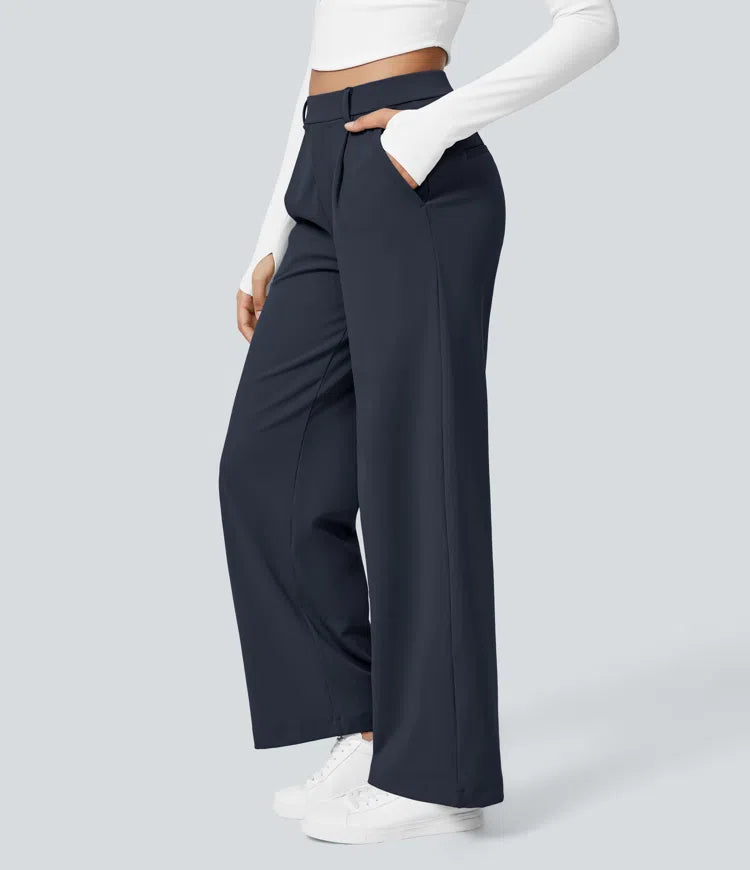 PANTALON DE OFICINA PIERNA RECTA