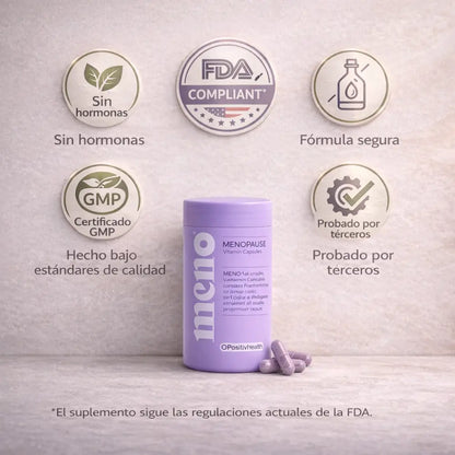 Meno Vitaminas para la menopausia