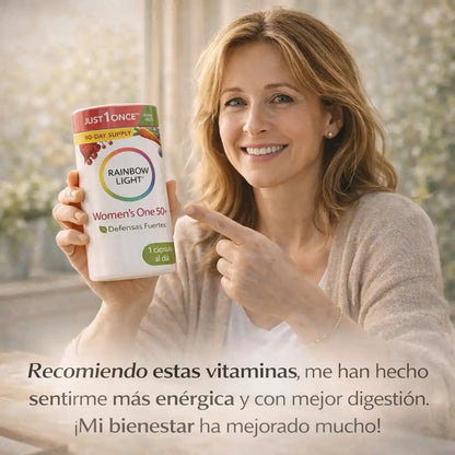 Rainbow Light Women’s One 50+ Todo lo que tu cuerpo necesita