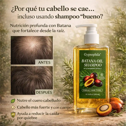 Shampoo de Batana 100% natural – Cabello más fuerte, brillante y sin huecos