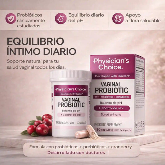 Probióticos Vaginales  Dile Adiós al Olor, Picazón y Ardor