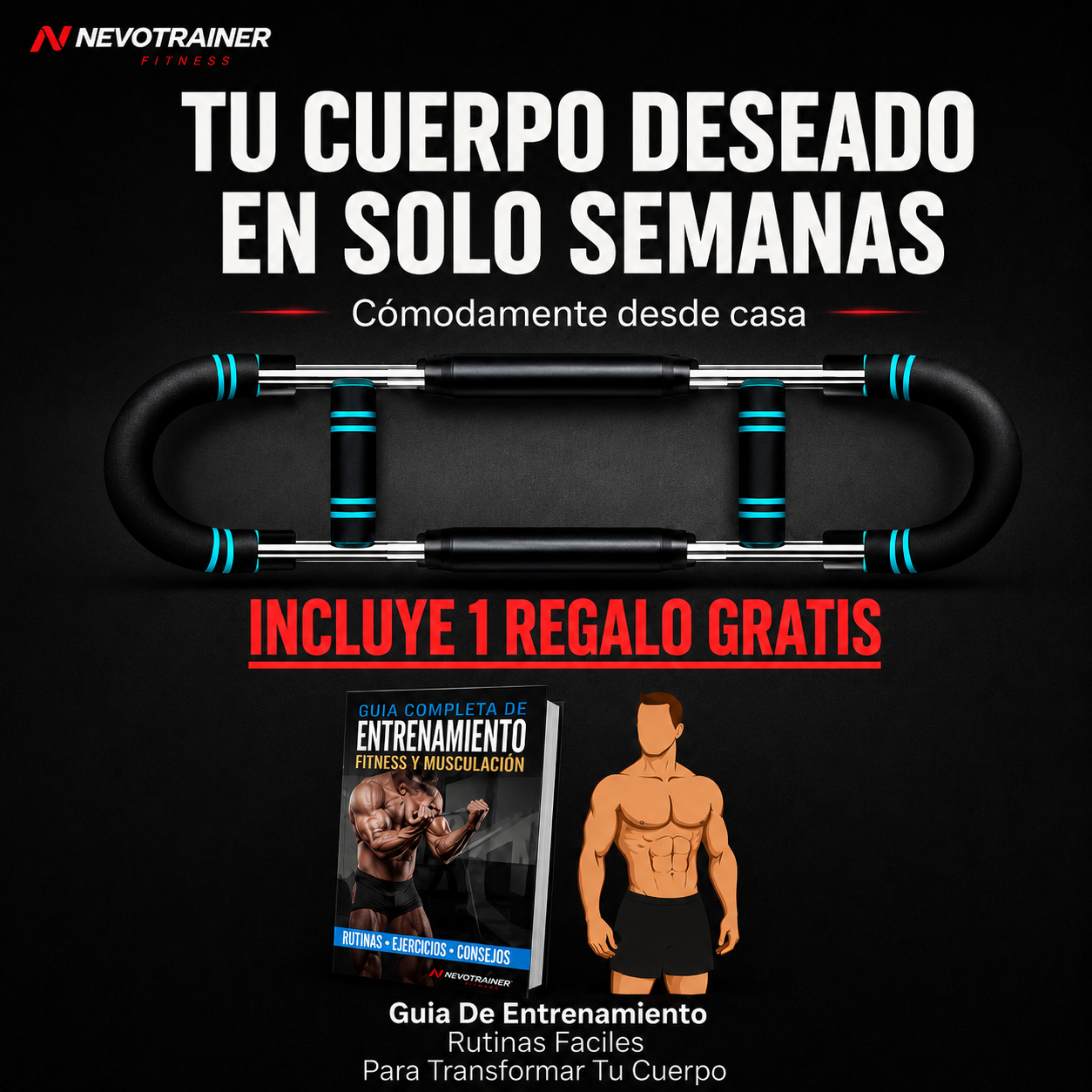 POWERTWIST™ ENTRENADOR PORTÁTIL + GUÍA DE EJERCICIOS DE REGALO 🎁