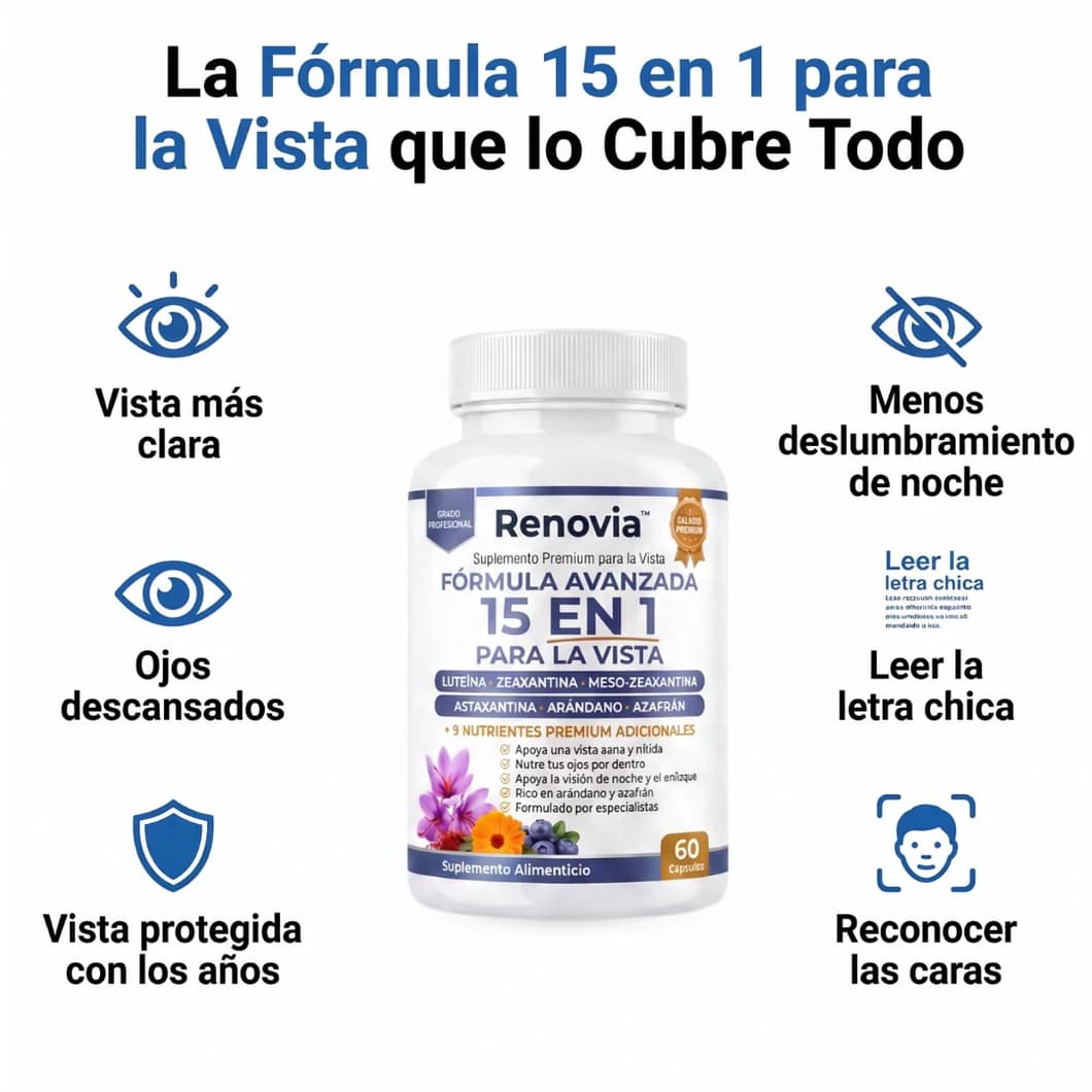 Renovia 15 en 1 | Recuperá la Nitidez que Perdiste con Los Años