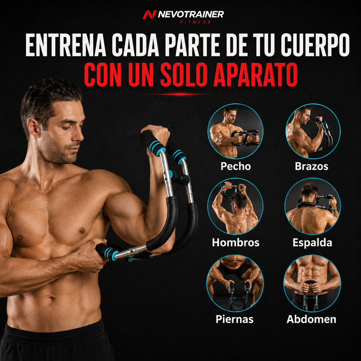 POWERTWIST™ ENTRENADOR PORTÁTIL + GUÍA DE EJERCICIOS DE REGALO 🎁