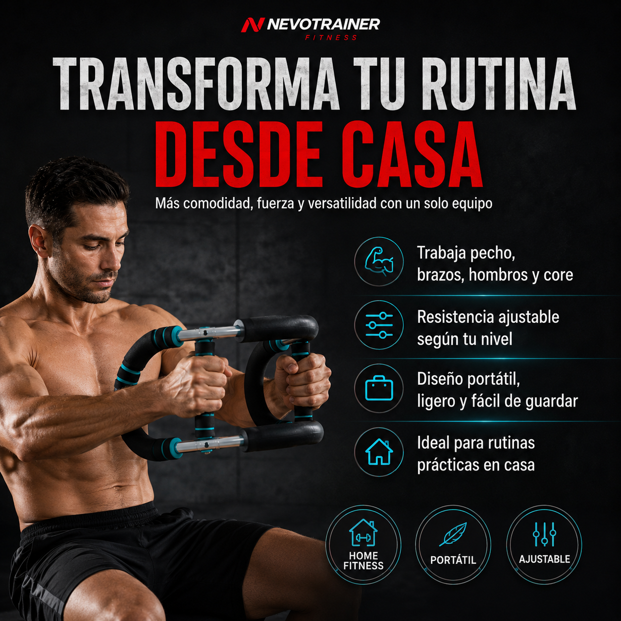 POWERTWIST™ ENTRENADOR PORTÁTIL + GUÍA DE EJERCICIOS DE REGALO 🎁