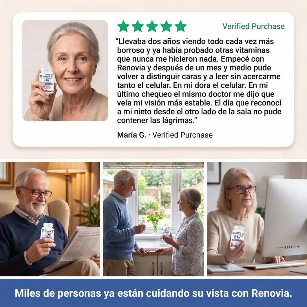 Renovia 15 en 1 | Recuperá la Nitidez que Perdiste con Los Años
