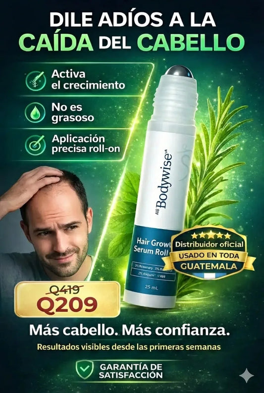 1 BODYWISE™ (25ML): FUERZA Y CRECIMIENTO CAPILAR