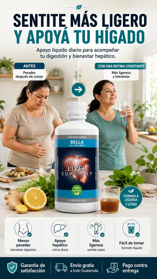 BELLA Liver Support 1L Hígado Sano y Digestión Ligera