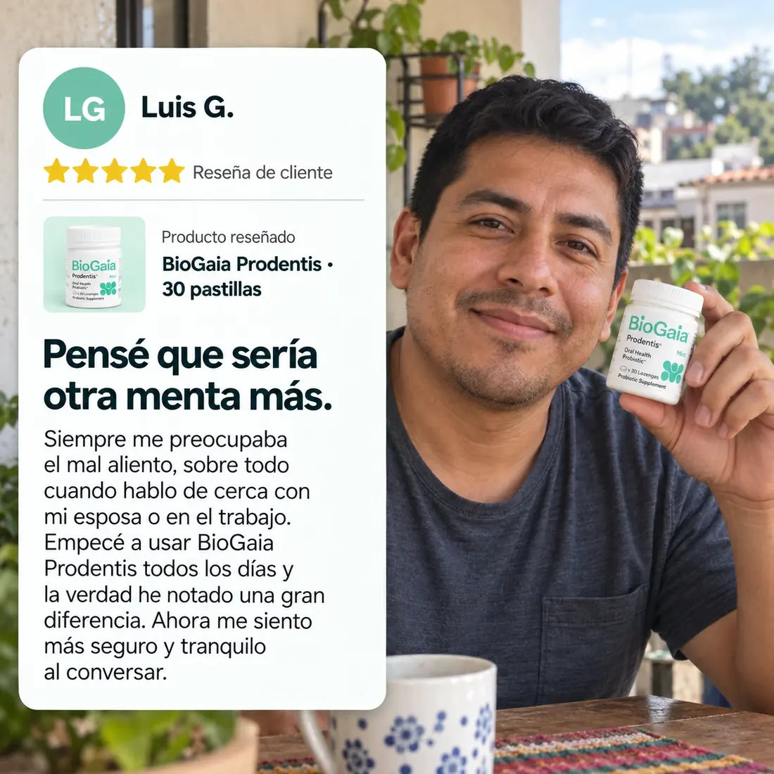 BioGaia Prodentis probiótico oral