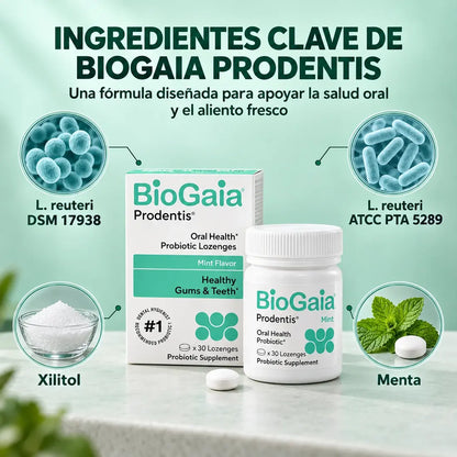 BioGaia Prodentis probiótico oral