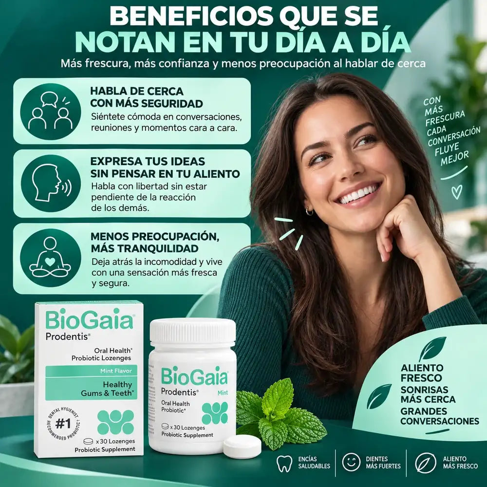 BioGaia Prodentis probiótico oral