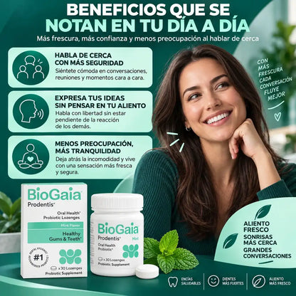 BioGaia Prodentis probiótico oral