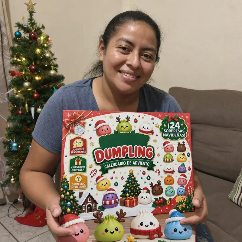 Calendario de adviento dumpling squishy