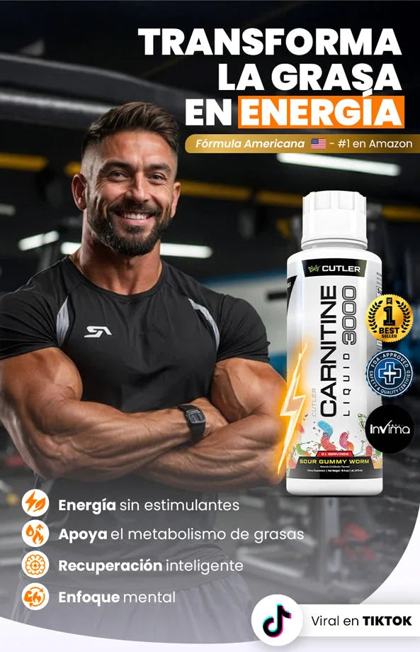 Carnitine 3000° Transforma la grasa en energía