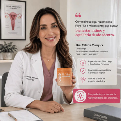 Flora Plus – Probiótico Íntimo Femenino