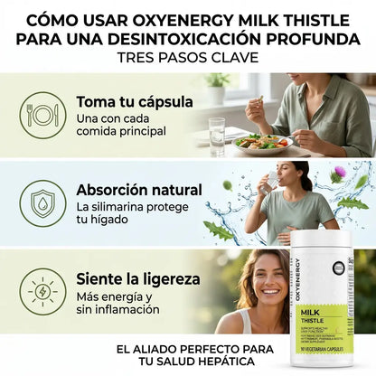 OxyEnergy Extracto de Cardo Mariano
