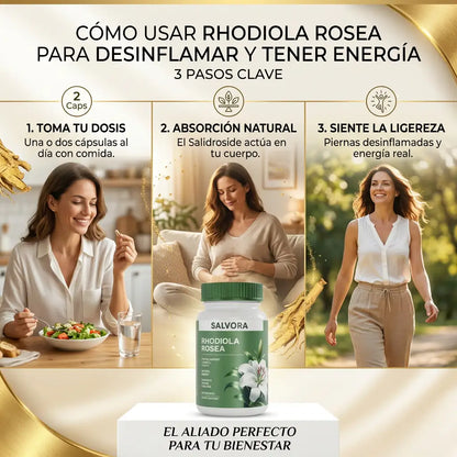 Rhodiola Rosea Extracto de Raíz Dorada