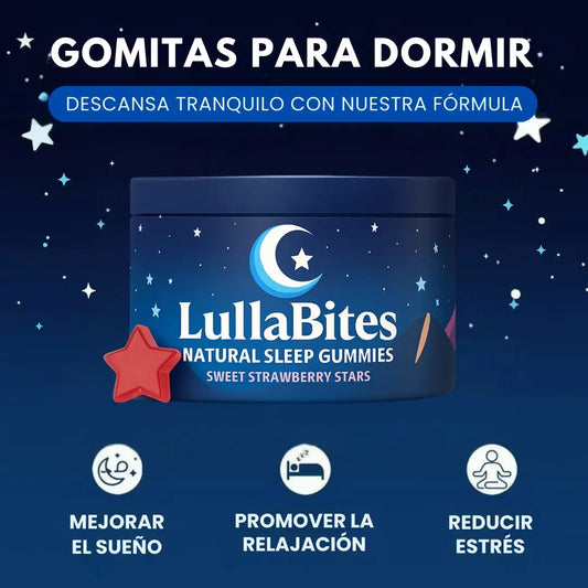 Gomitas Naturales para Dormir Mejor, Reducir y Reducir Estrés