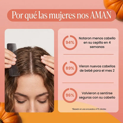 Hair Bond aceite de semilla de calabaza para la caída del cabello