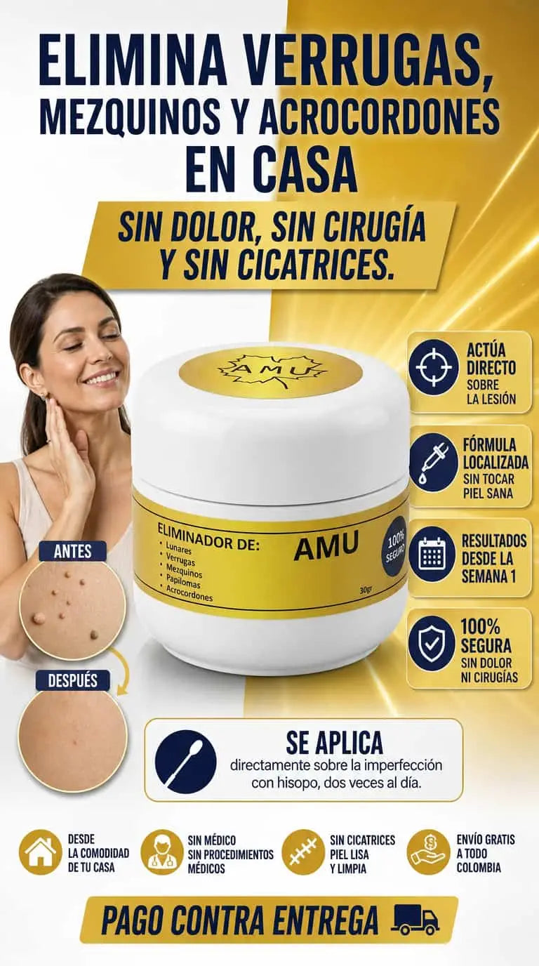 AMU Elimina Verrugas